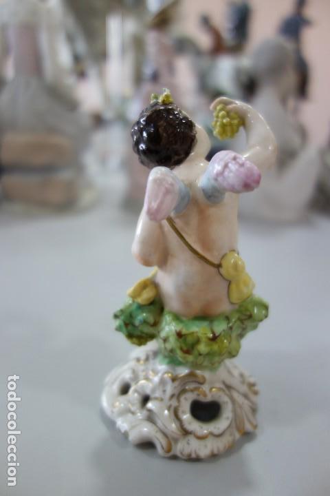 Antig&uuml;edades: Comiendo uvas, angel ,marca ilegible - Foto 3
