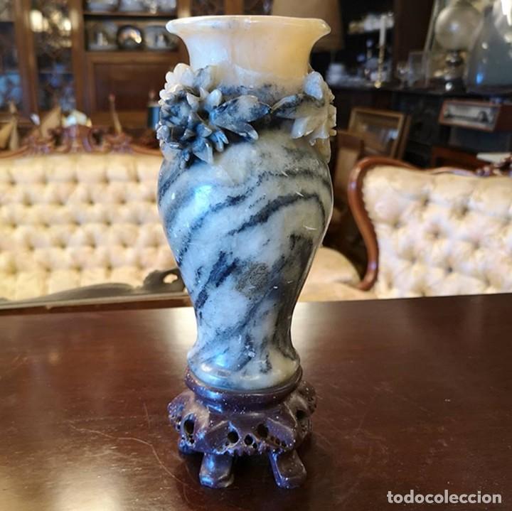 Antig&uuml;edades: Florero De M&aacute;rmol - Foto 1