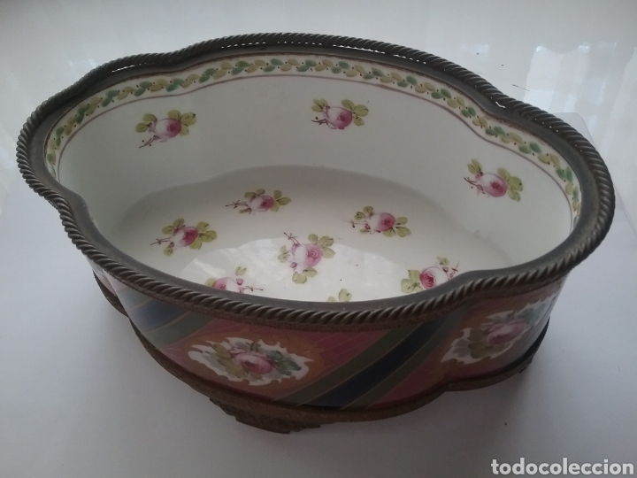 Antig&uuml;edades: Centro en porcelana de S&egrave;vres - Foto 2