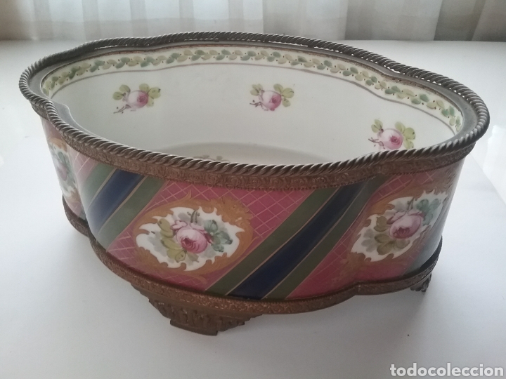 Antig&uuml;edades: Centro en porcelana de S&egrave;vres - Foto 3