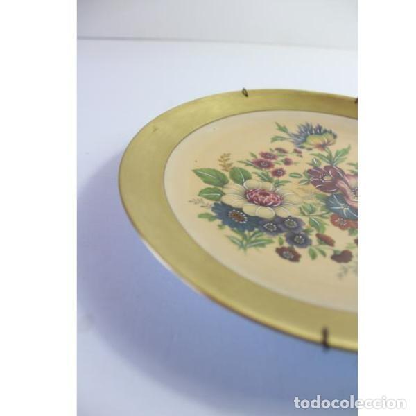 Antig&uuml;edades: Antiguo plato de porcelana - Foto 3