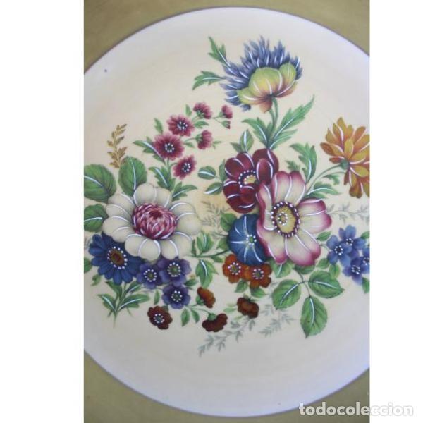 Antig&uuml;edades: Antiguo plato de porcelana - Foto 4