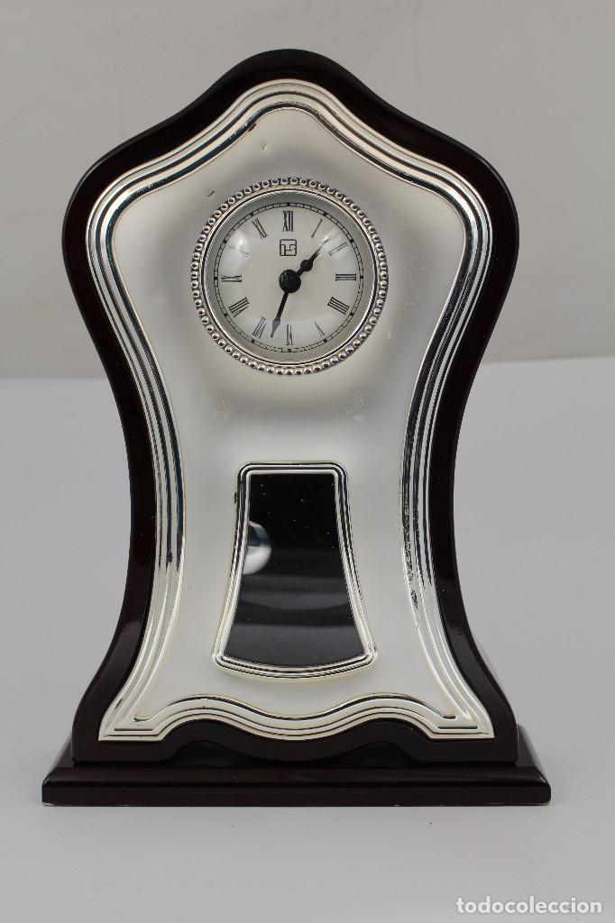 Antig&uuml;edades: reloj quartz en plata de ley - Foto 1
