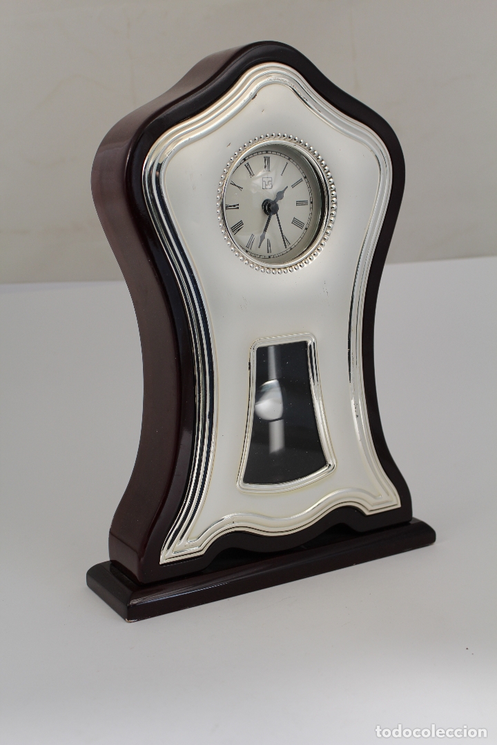 Antig&uuml;edades: reloj quartz en plata de ley - Foto 8