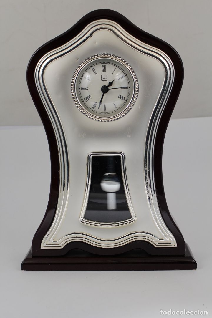 Antig&uuml;edades: reloj quartz en plata de ley - Foto 9