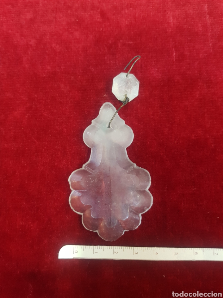 Antig&uuml;edades: Cristal l&aacute;mpara antigua - Foto 3