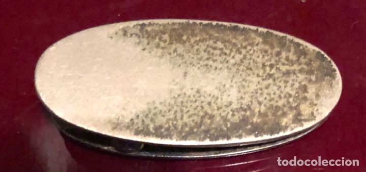 Antig&uuml;edades: Pinza de plata y esmalte - Foto 4