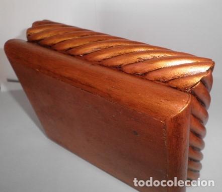 Antig&uuml;edades: PEANA MADERA ORO VIEJO - Foto 5