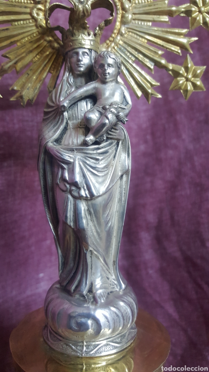 Antig&uuml;edades: VIRGEN DEL PILAR, DE PLATA - Foto 3