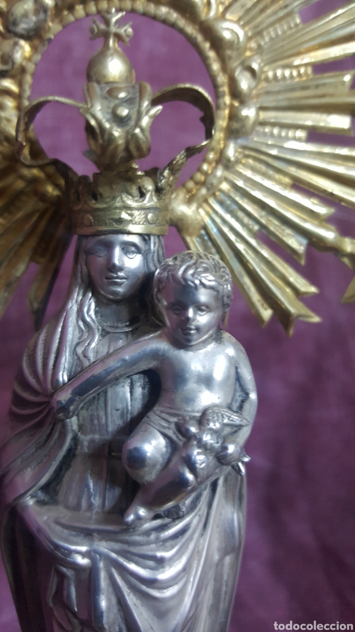 Antig&uuml;edades: VIRGEN DEL PILAR, DE PLATA - Foto 4