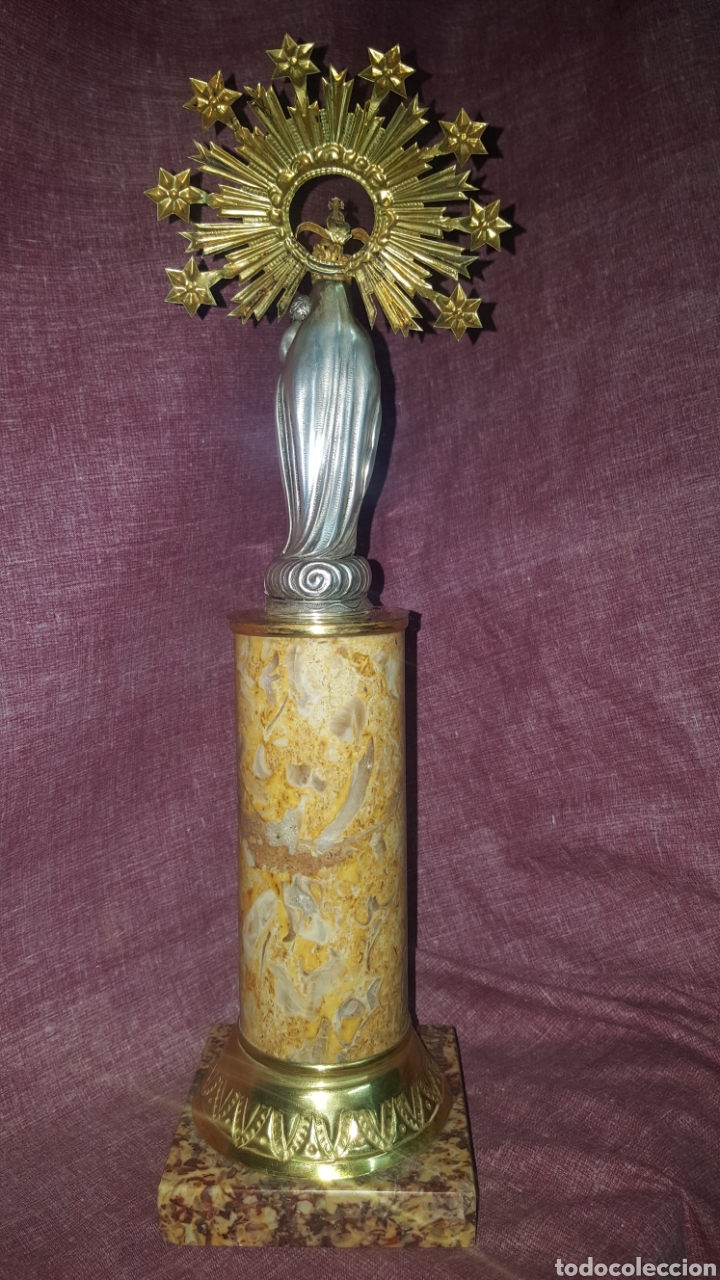 Antig&uuml;edades: VIRGEN DEL PILAR, DE PLATA - Foto 10