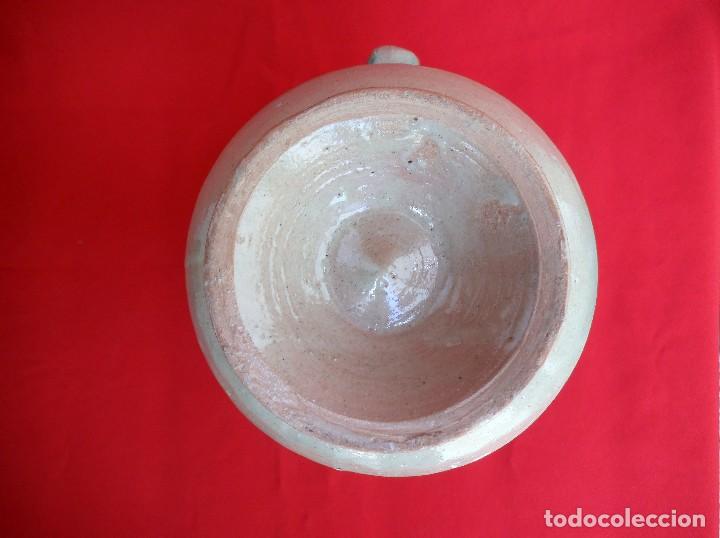 Antig&uuml;edades: Jarra cer&aacute;mica pintada a mano. - Foto 5