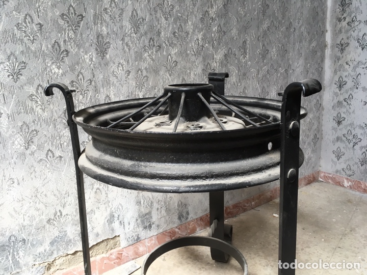 Antig&uuml;edades: MESA RUEDA HIERRO - Foto 7