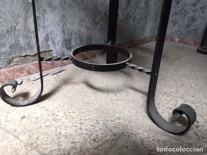 Antig&uuml;edades: MESA RUEDA HIERRO - Foto 10