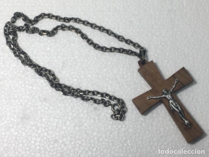 Antig&uuml;edades: Original antiguo cruz y cadena - Foto 1