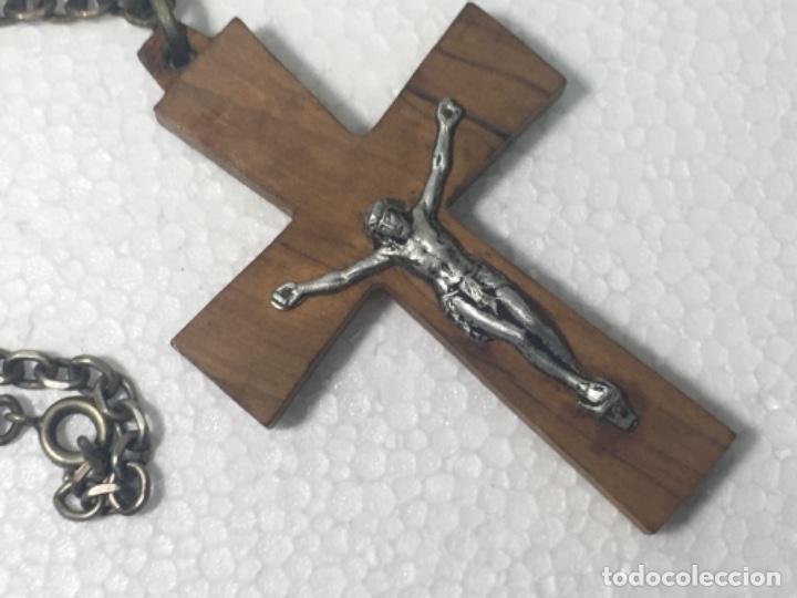 Antig&uuml;edades: Original antiguo cruz y cadena - Foto 2