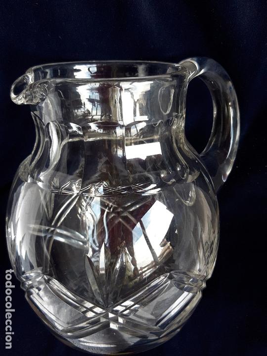 Antig&uuml;edades: Jarra Cristal tallado - Foto 1