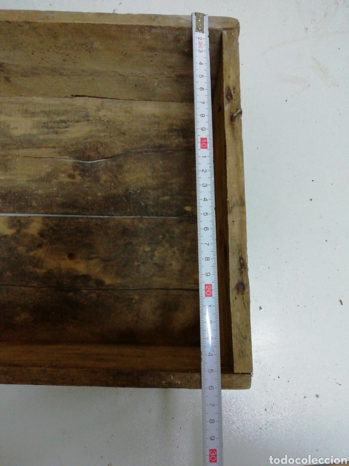 Antig&uuml;edades: Caja de madera para pasas moscatel - Foto 3