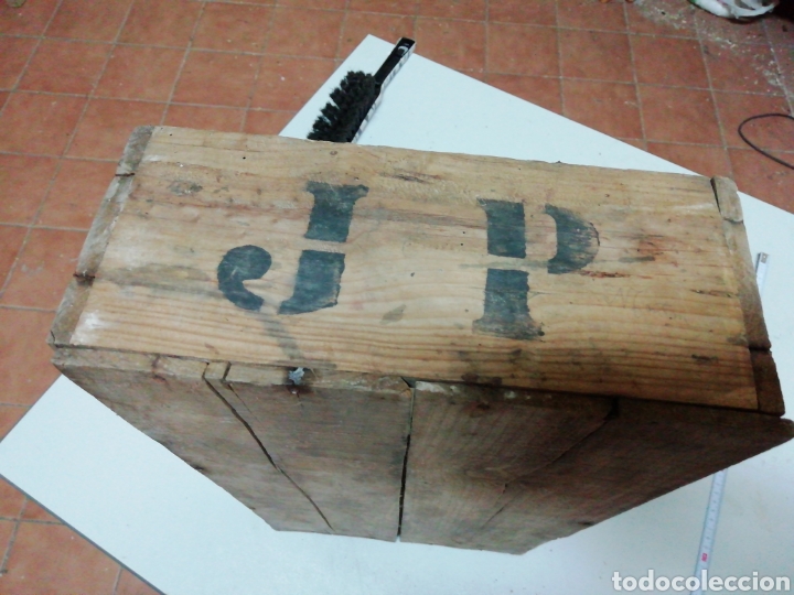 Antig&uuml;edades: Caja de madera para pasas moscatel - Foto 6