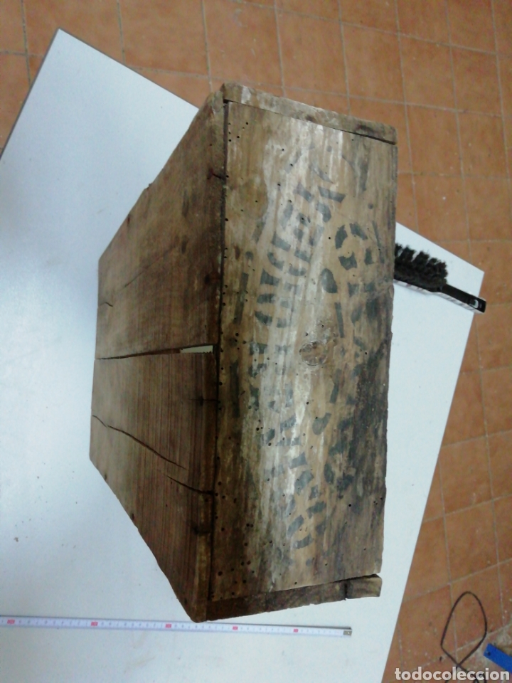 Antig&uuml;edades: Caja de madera para pasas moscatel - Foto 7