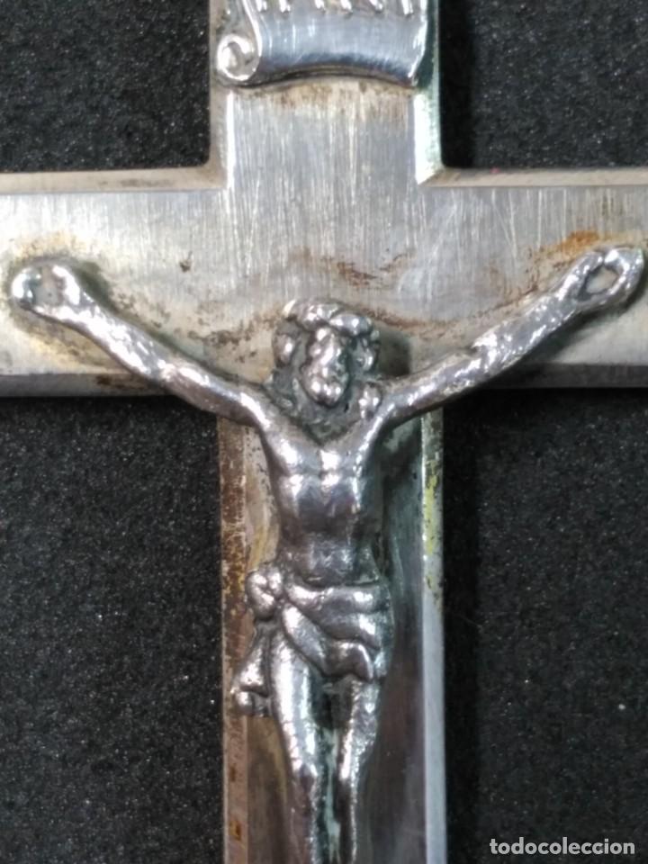 Antig&uuml;edades: CRUZ DE PLATA. COLGANTE - Foto 5
