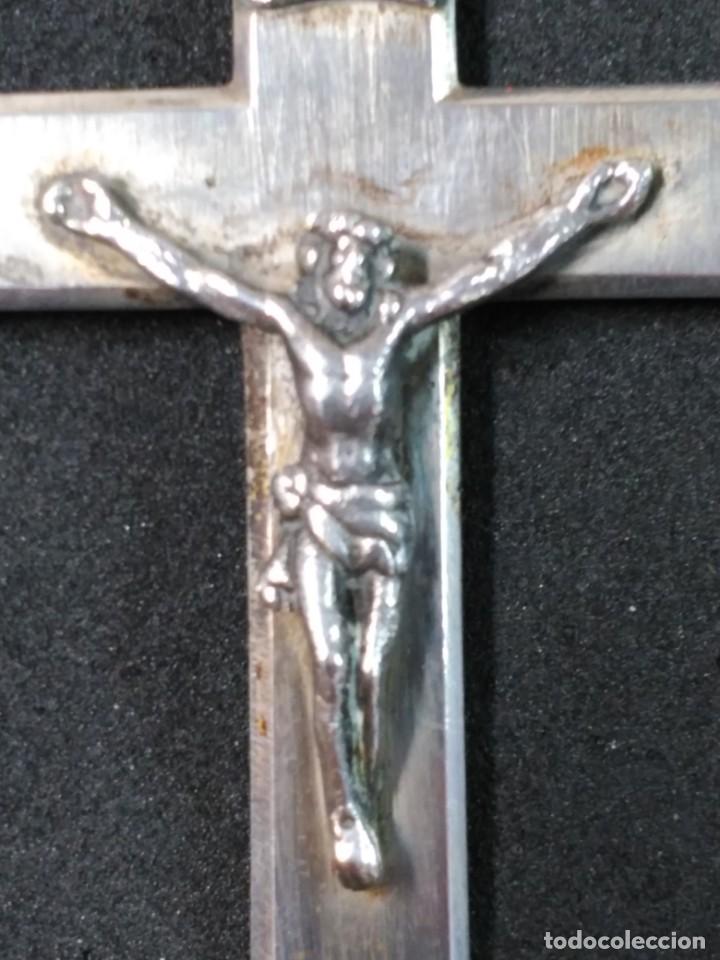 Antig&uuml;edades: CRUZ DE PLATA. COLGANTE - Foto 6
