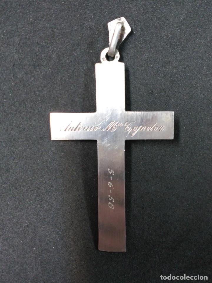 Antig&uuml;edades: CRUZ DE PLATA. COLGANTE - Foto 9