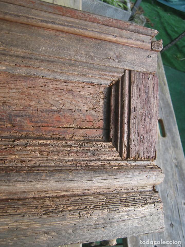 Antig&uuml;edades: 56 cm - caja rustica madera - industrial - Foto 10