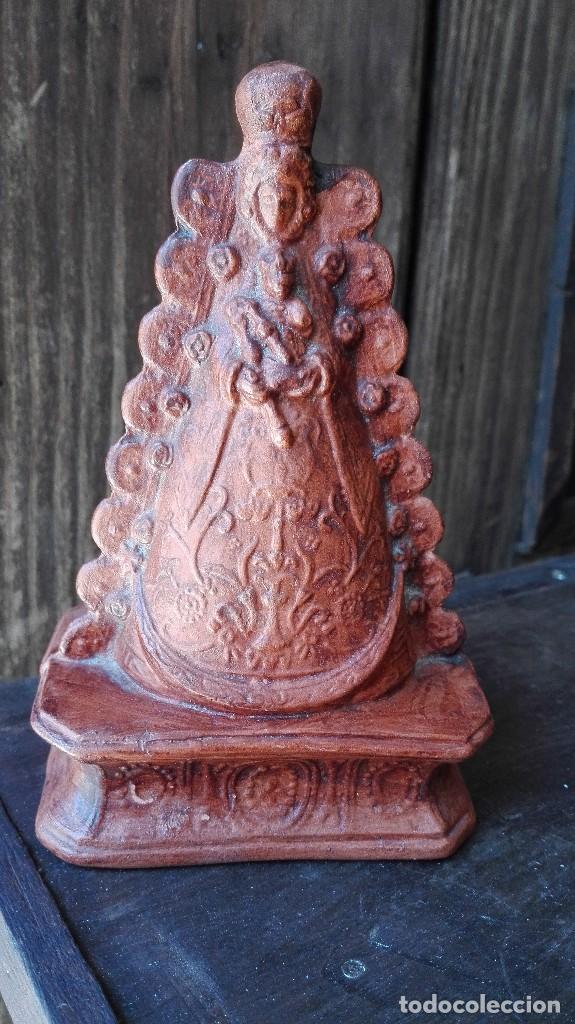 Antig&uuml;edades: Virgen de terracota - Foto 1