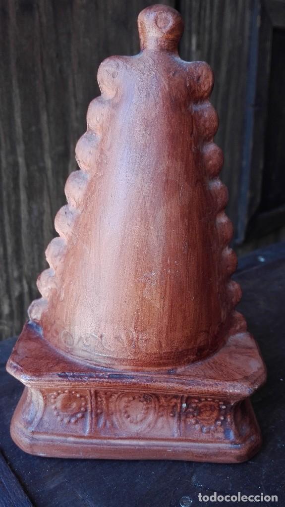 Antig&uuml;edades: Virgen de terracota - Foto 2