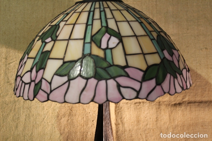 Antig&uuml;edades: lampara de pie - Foto 11
