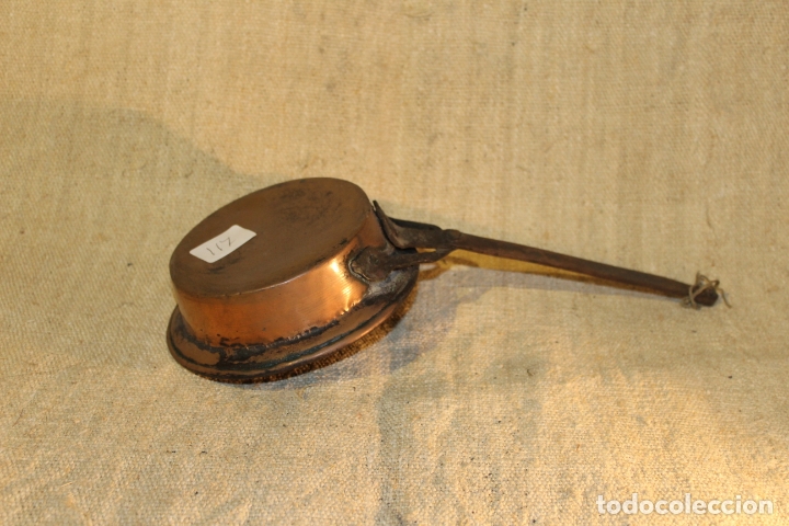 Antig&uuml;edades: sarten de cobre - Foto 2