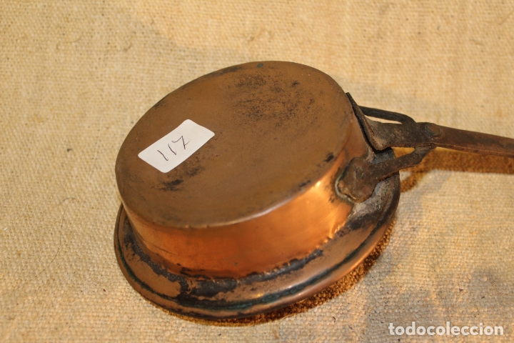 Antig&uuml;edades: sarten de cobre - Foto 3