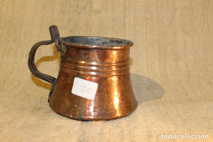 Antig&uuml;edades: jarra de cobre - Foto 4