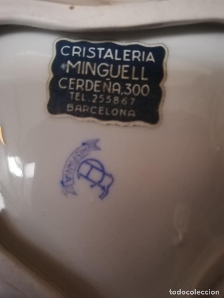 Antig&uuml;edades: Hoja de porcelana de manises - Foto 4