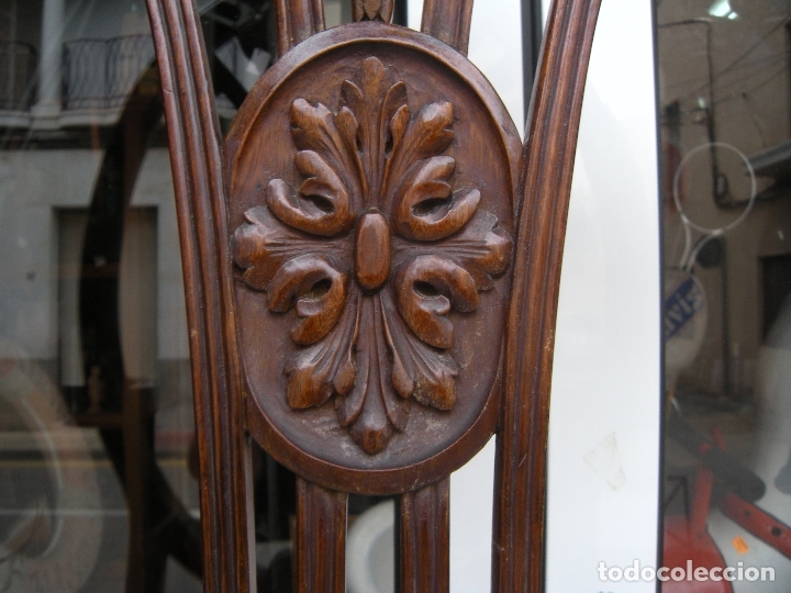 Antig&uuml;edades: SILL&Oacute;N DE CAOBA - Foto 11