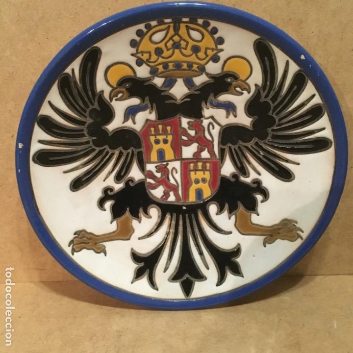 Antig&uuml;edades: Plato de Toledo de Quismondo - Foto 4