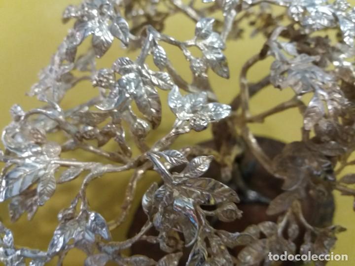 Antig&uuml;edades: &Aacute;RBOL PLATA SOBRE MADERA - Foto 4