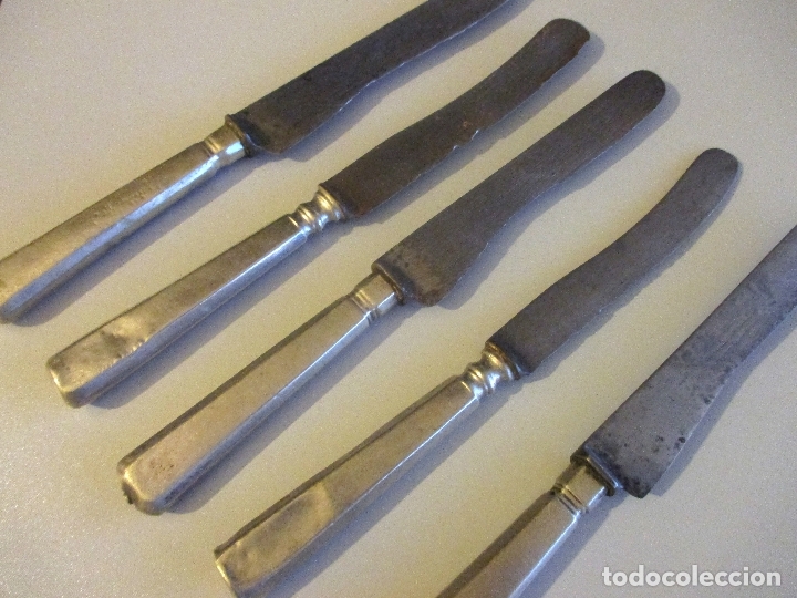 Antig&uuml;edades: CUCHILLOS MUY ANTIGUOS VER PUNZONADOS. - Foto 2