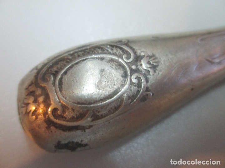 Antig&uuml;edades: HERMOSO CUCHILLO ANTIGUO, SIN MARCAS. DE 24 CM. - Foto 1