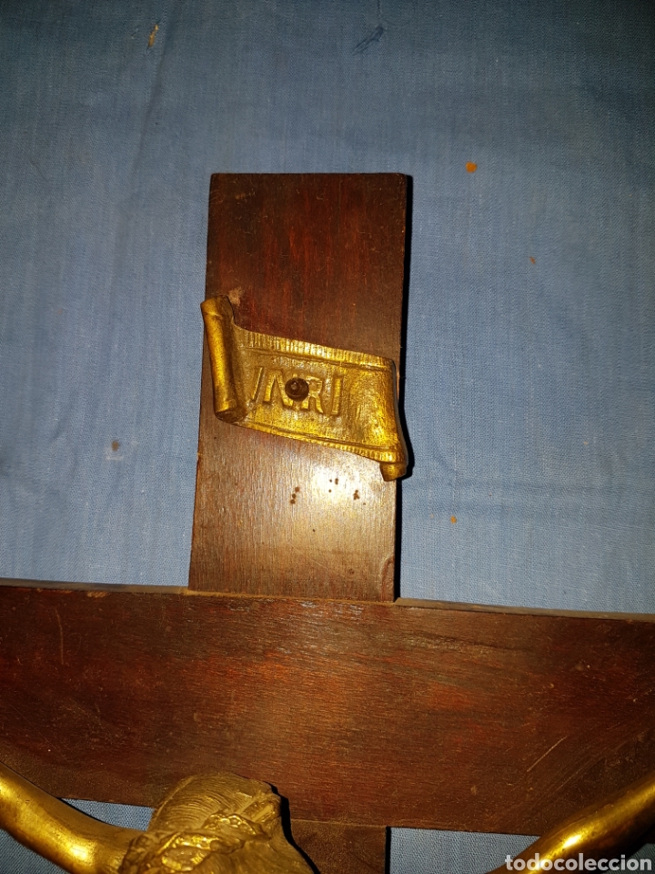 Antig&uuml;edades: Gran cristo bronce - Foto 3