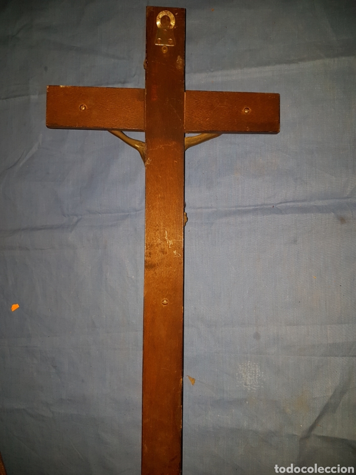 Antig&uuml;edades: Gran cristo bronce - Foto 4