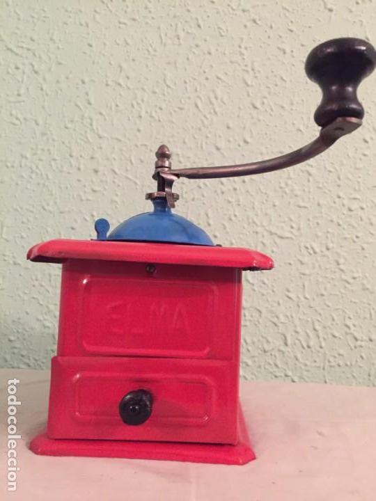Antig&uuml;edades: Molinillo de caf&eacute; marca ELMA - Foto 5
