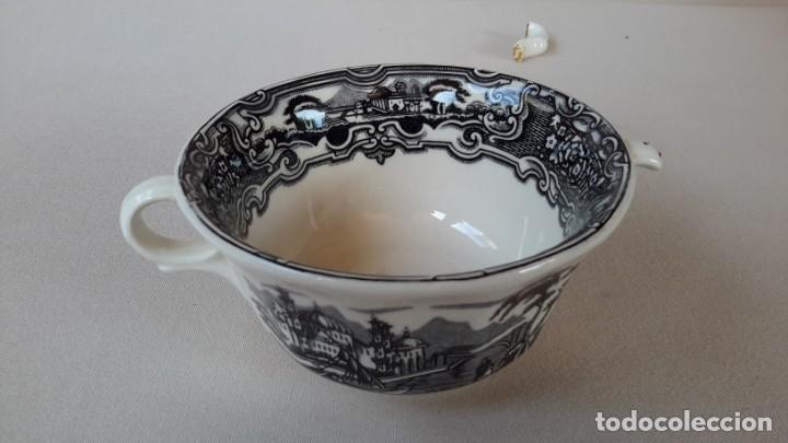 Antig&uuml;edades: Taza consom&eacute; - Foto 4