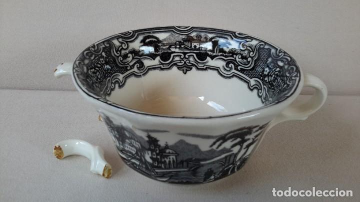 Antig&uuml;edades: Taza consom&eacute; - Foto 5