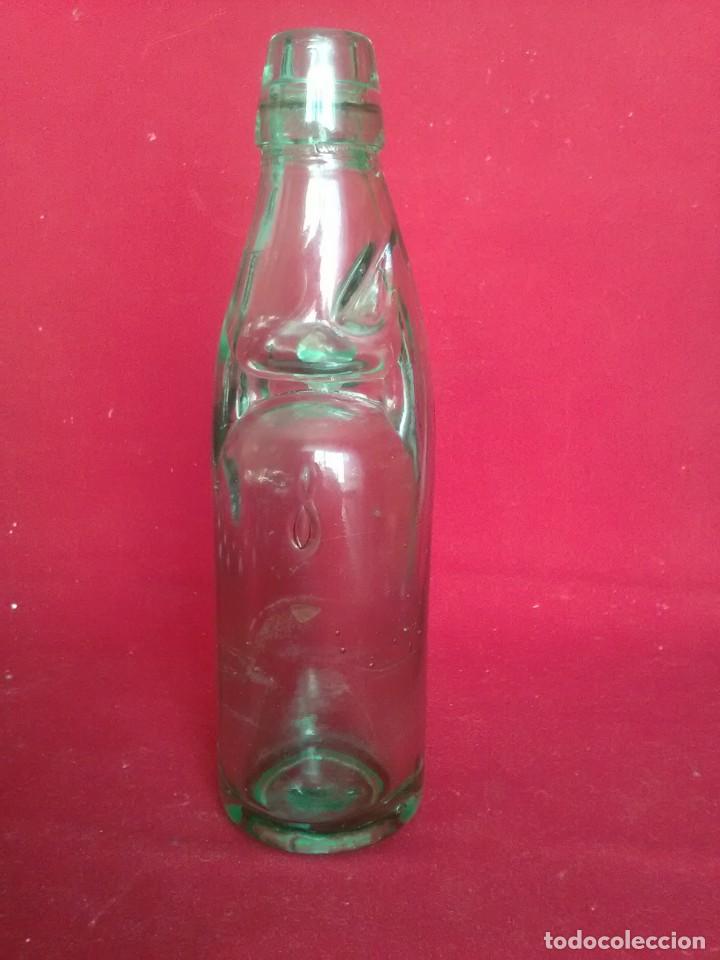 Antiquit&eacute;s: Bonita botella de gaseosa boliche  original y decorativo un bonito regalo