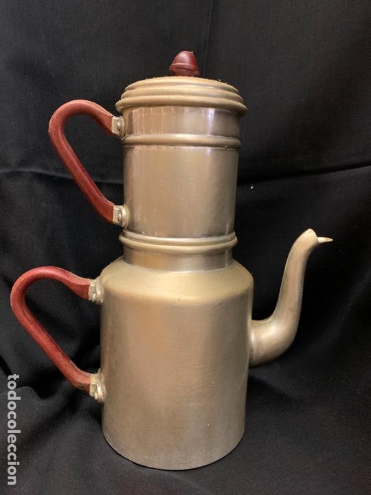 Antigua cafetera de colador o calcetin, mide ap - Vendido en Venta Directa  - 166629470