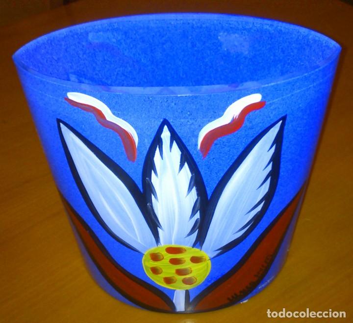 Antiquit&auml;ten: JARRON KOSTA BODA CRISTAL SUECO FIRMADO POR ULRICA HYDMAN