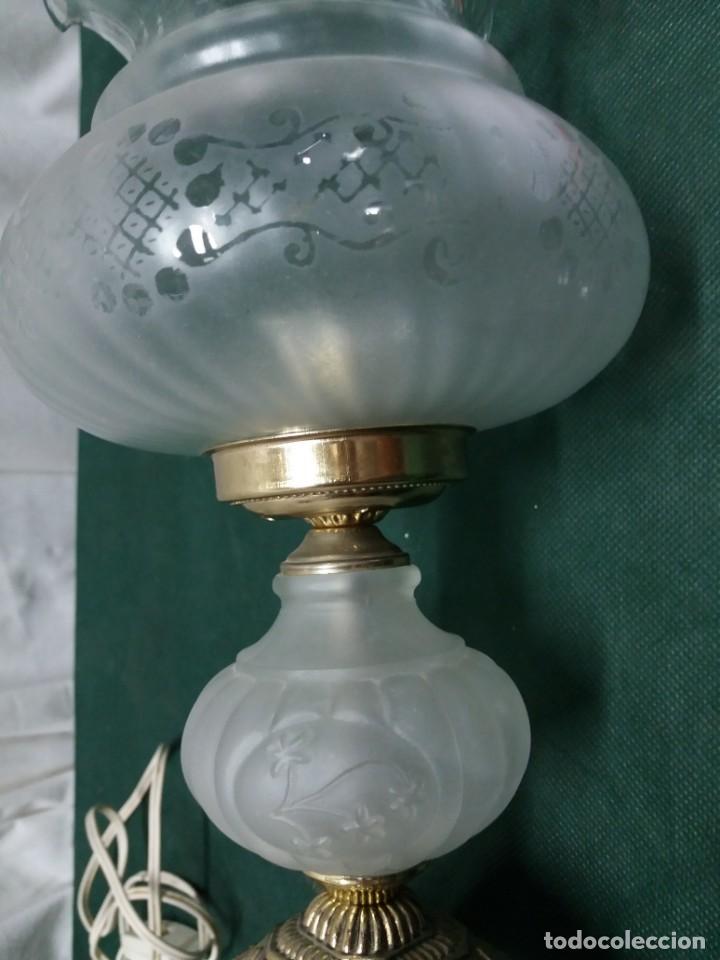 Antig&uuml;edades: QUINQU&Eacute; SOBREMESA CRISTAL - Foto 5