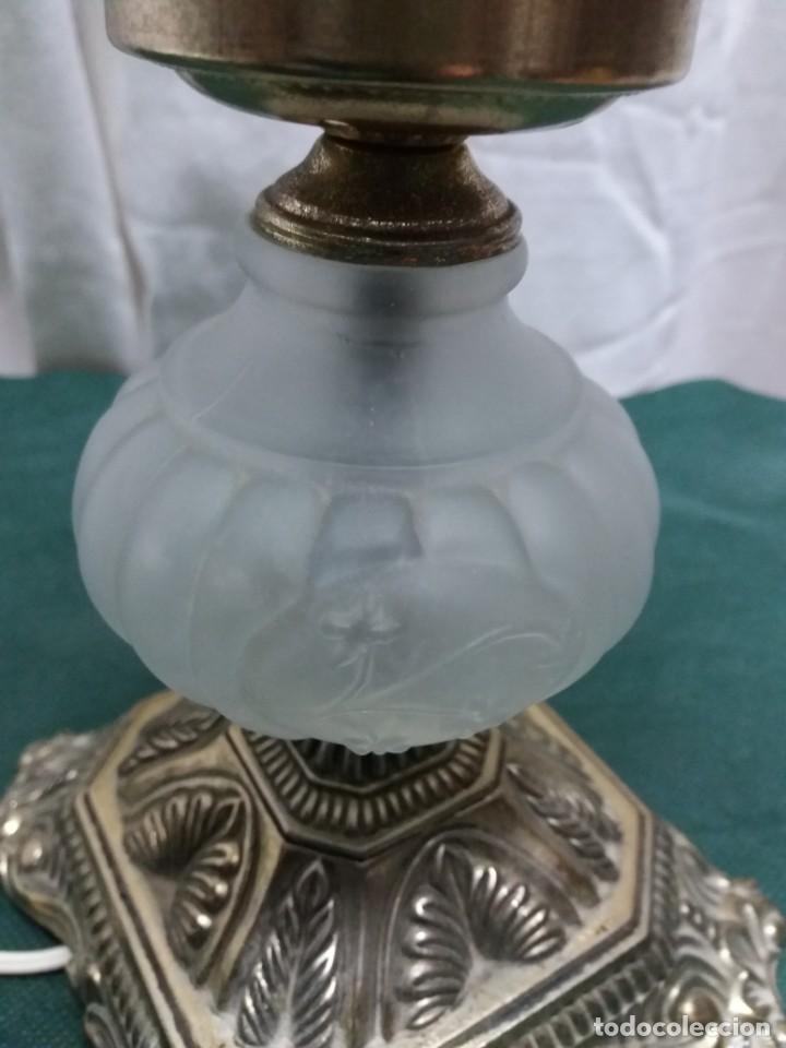 Antig&uuml;edades: QUINQU&Eacute; SOBREMESA CRISTAL - Foto 7